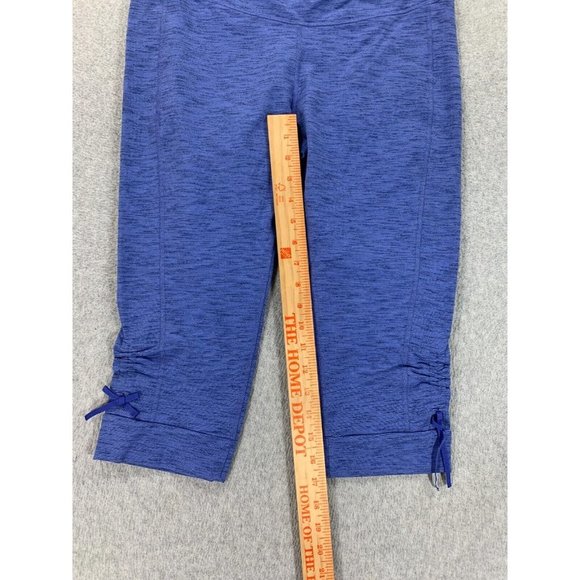 REI 3/4 Length Running Training Compression Pants Tights (Women's Large) Blue - Picture 7 of 12